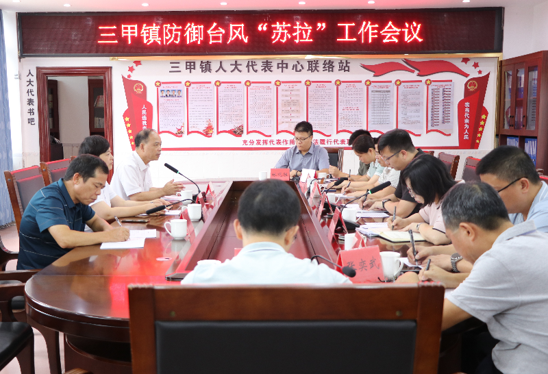 三甲鎮防御臺風“蘇拉”工作會議.JPG
