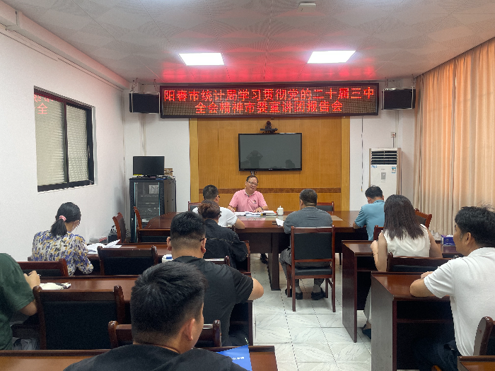 市統計局：召開學習貫徹黨的二十屆三中全會精神市委宣講團報告會.jpg